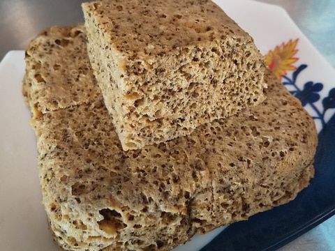 スパイス香るおからパウダー蒸しパン♪チャイ風